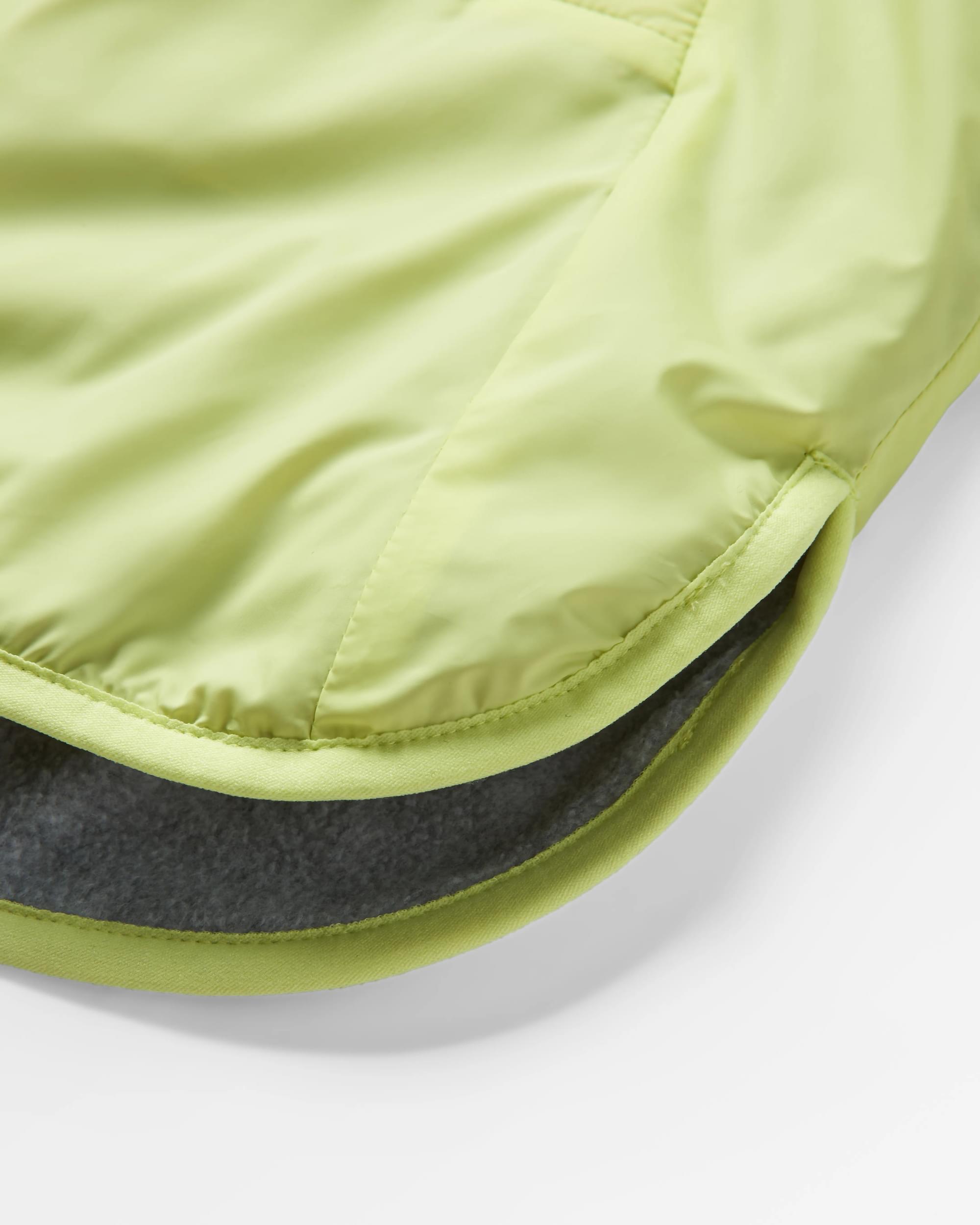 Moonlight Recycled Insulated Pullover - Lime Juice