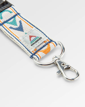 Travel Lanyard - Stepping Stone - Sunrise Orange/Birch