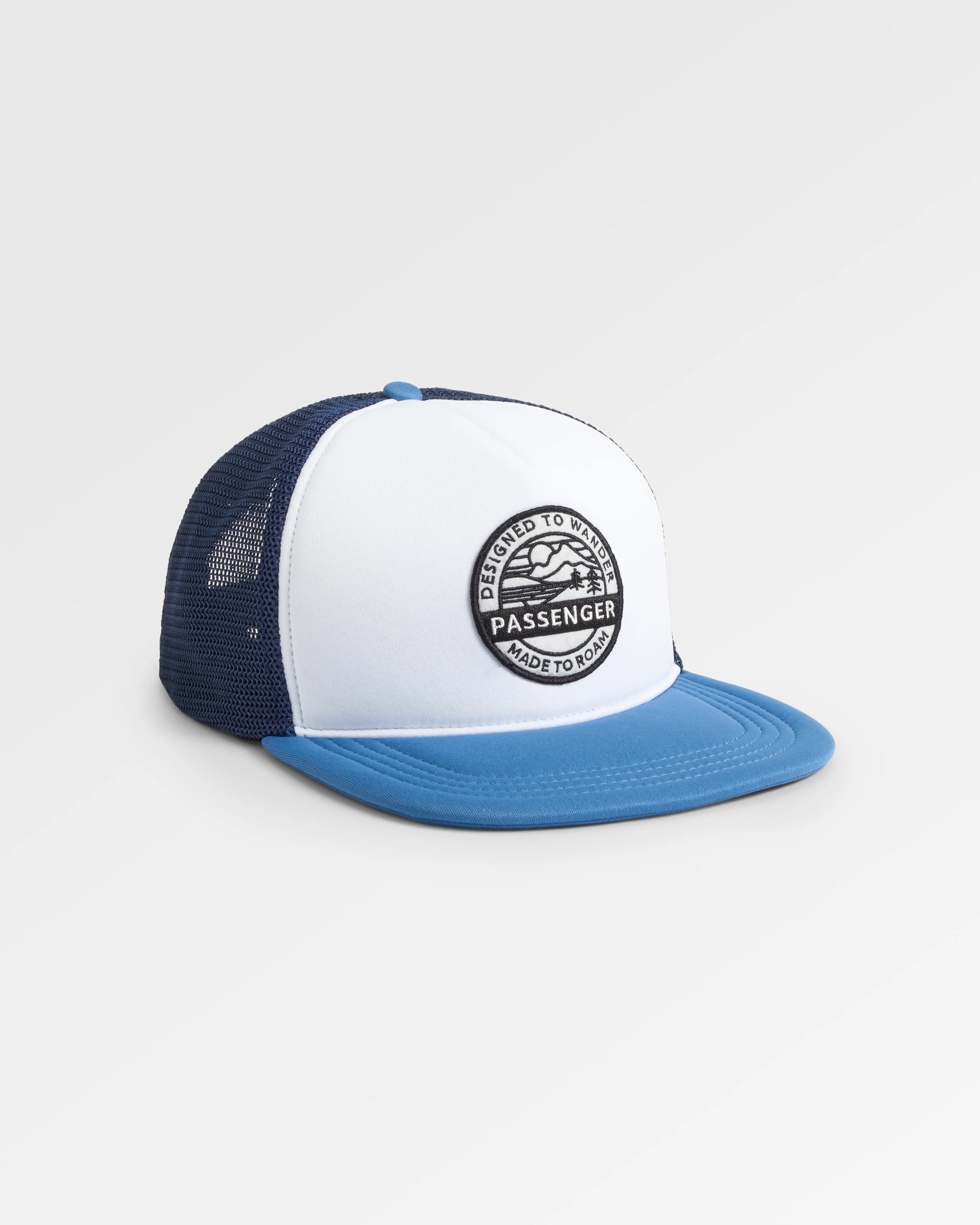 Odyssey Active Trucker Hat - Navy/ Moonlight Blue