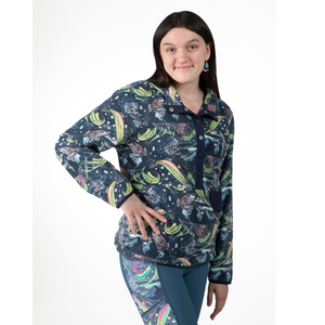 HaliBorealis Riffle Snap Fleece