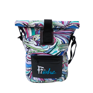 Salty Striper Roll Tote Dry Bag