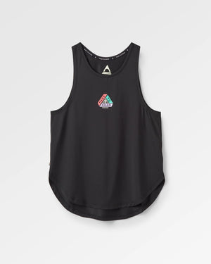 Breezy Recycled Active Tank Top - Black