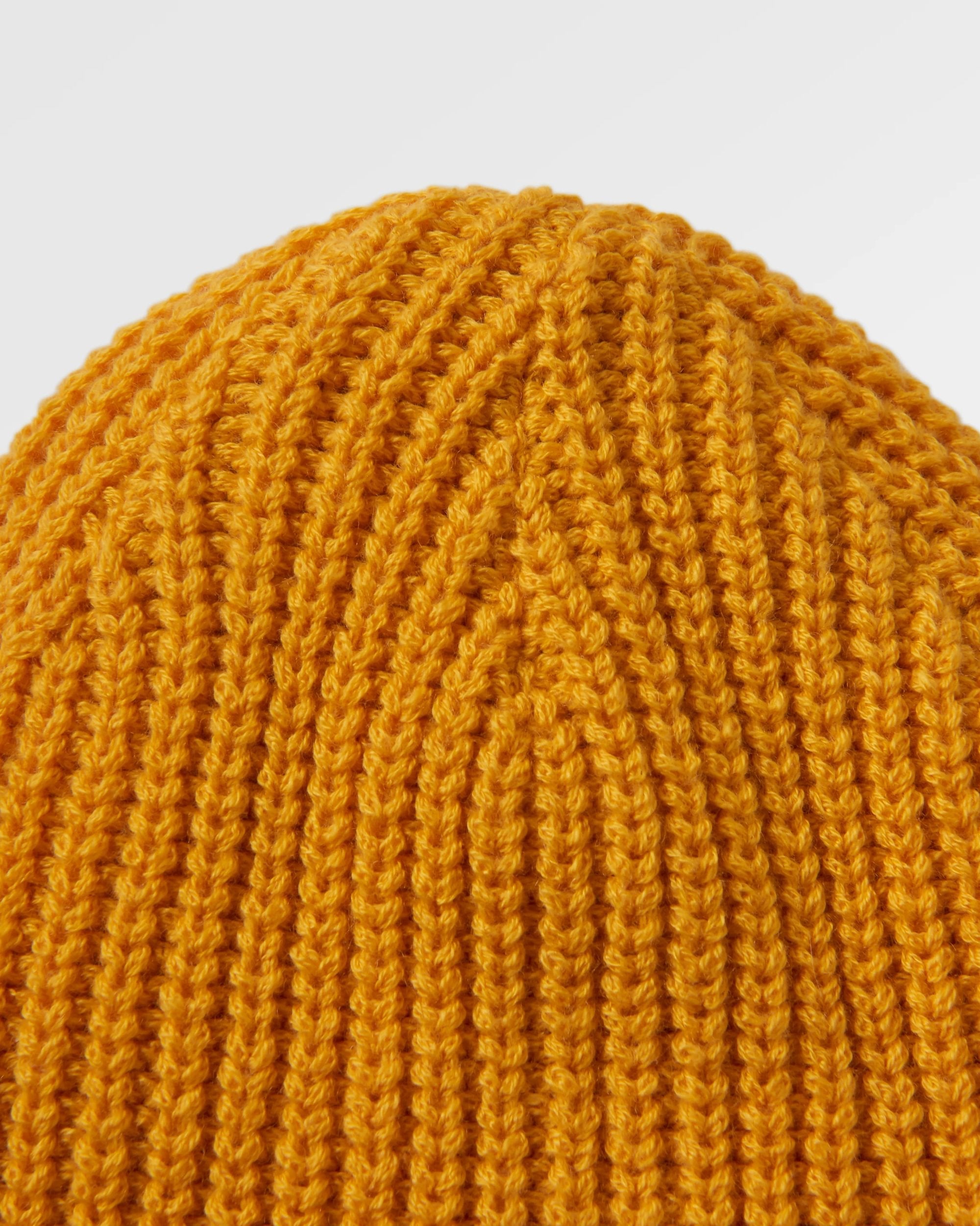 Beechwood Fleece Lined Recycled Beanie - Mustard Gold