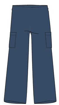 Someday Organic Cotton Corduroy Pant - Dark Denim