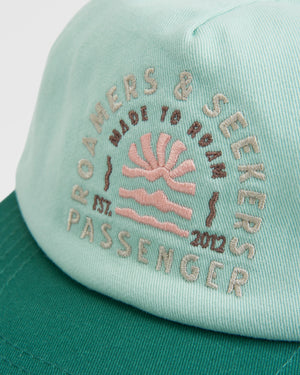 Seekers Recycled Cotton Low Profile Hat - Deep Sea