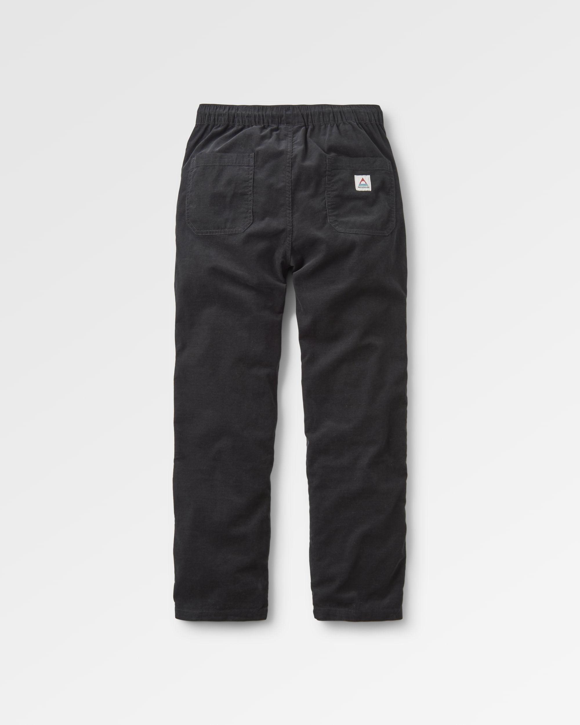 Compass Recycled Corduroy Pant - Black