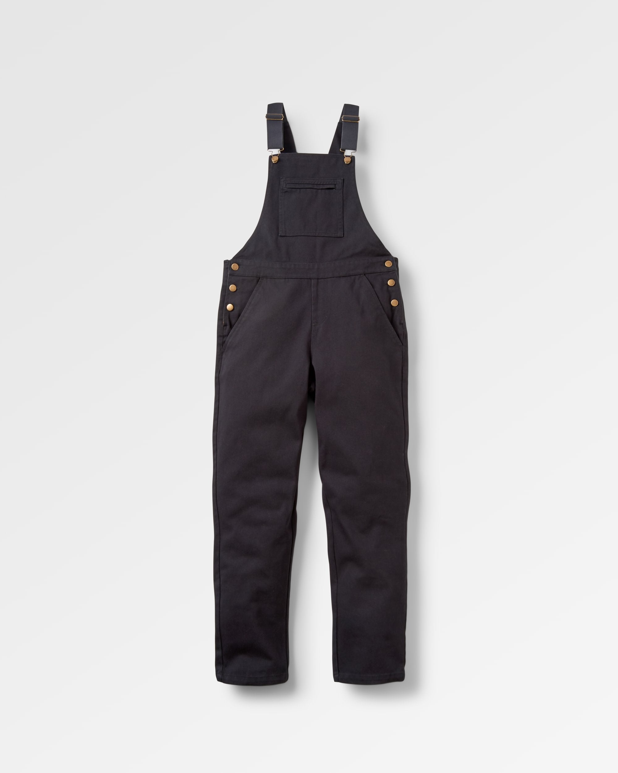 Shuffle Organic Cotton Overalls - Black