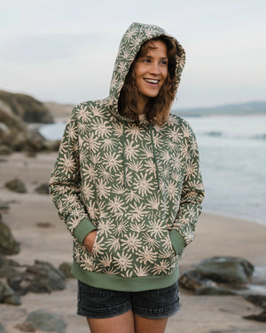 Arame Organic Cotton Hoodie - Seaweed Pistachio