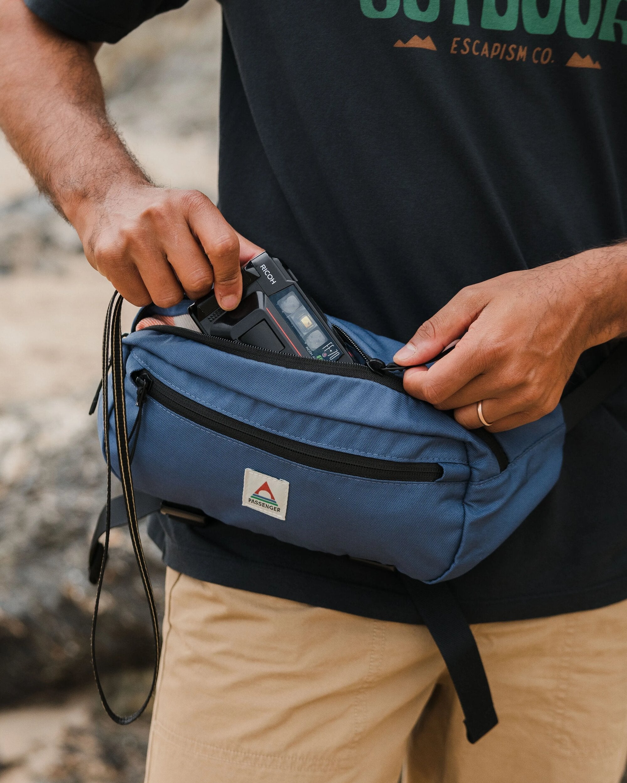 Boondocker Recycled Hip Pack - Moonlight Blue