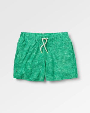 Vibes Toweling Shorts - Green Spruce