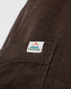 Someday Organic Cotton Corduroy Pant - Coffee