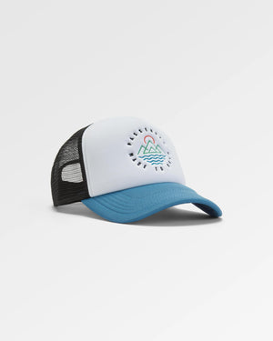 Escapism Trucker Hat - Black/Moonlight Blue