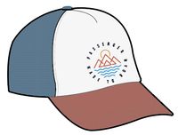 Escapism Trucker Hat - Moonlight Blue/Red Spice