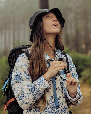 Relaxed Organic Bucket Hat - Black