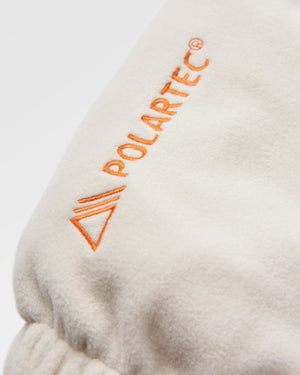 Ayla Recycled Micro Polartec® Fleece - Vintage White