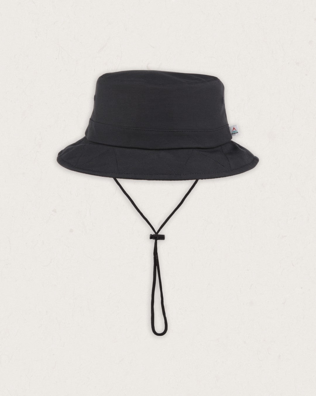 Relaxed Organic Bucket Hat - Black