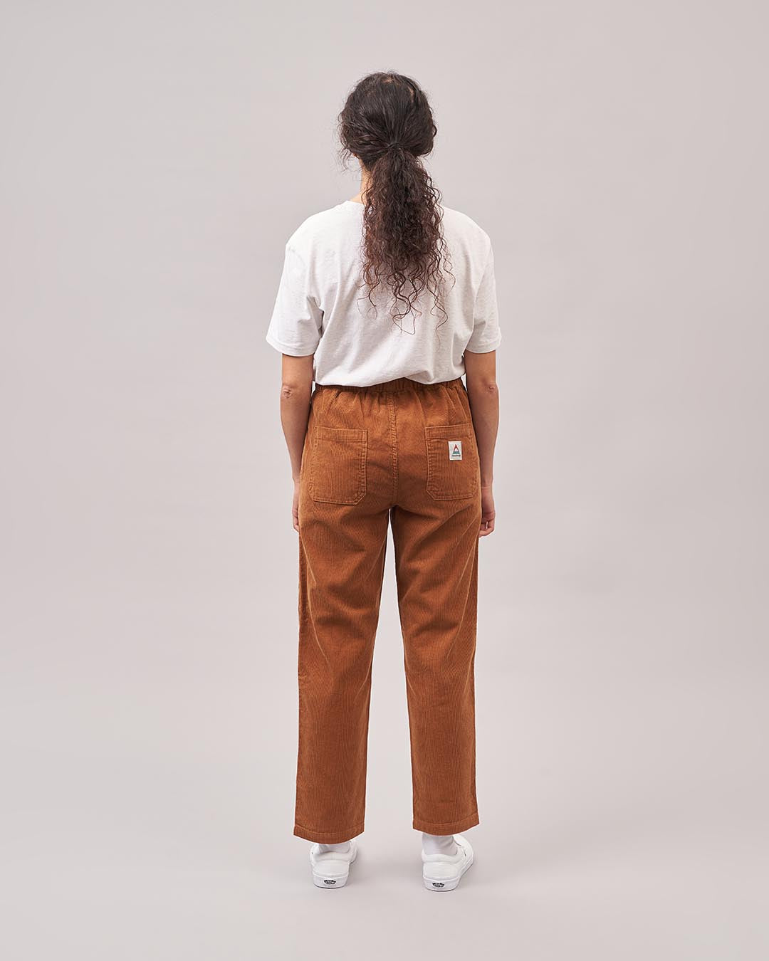 Compass Recycled Corduroy Pant - Coconut