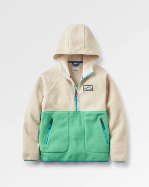 Maine 2.0 Half Zip Recycled Sherpa Fleece - Green Spruce