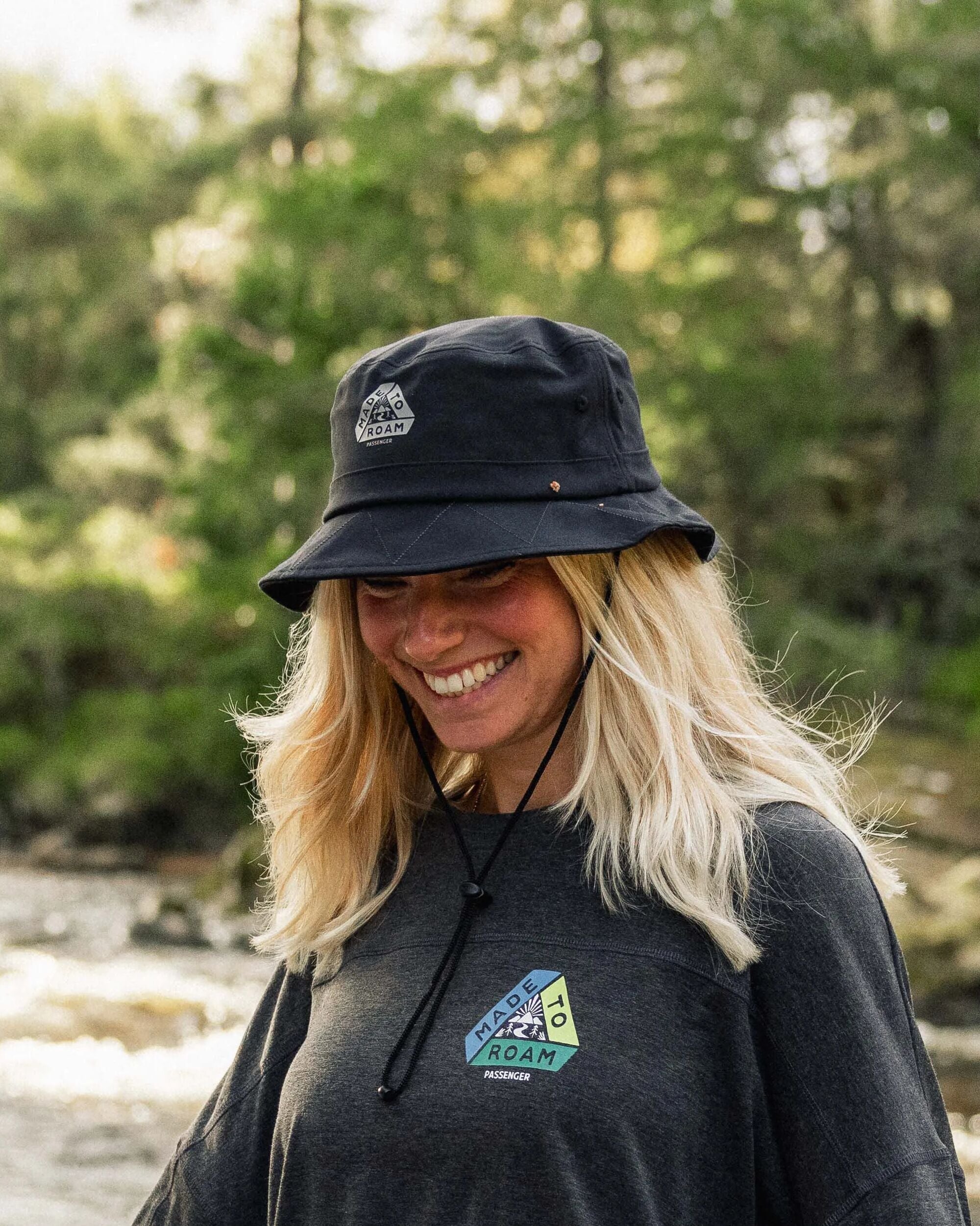 Trail Bucket Hat - Black