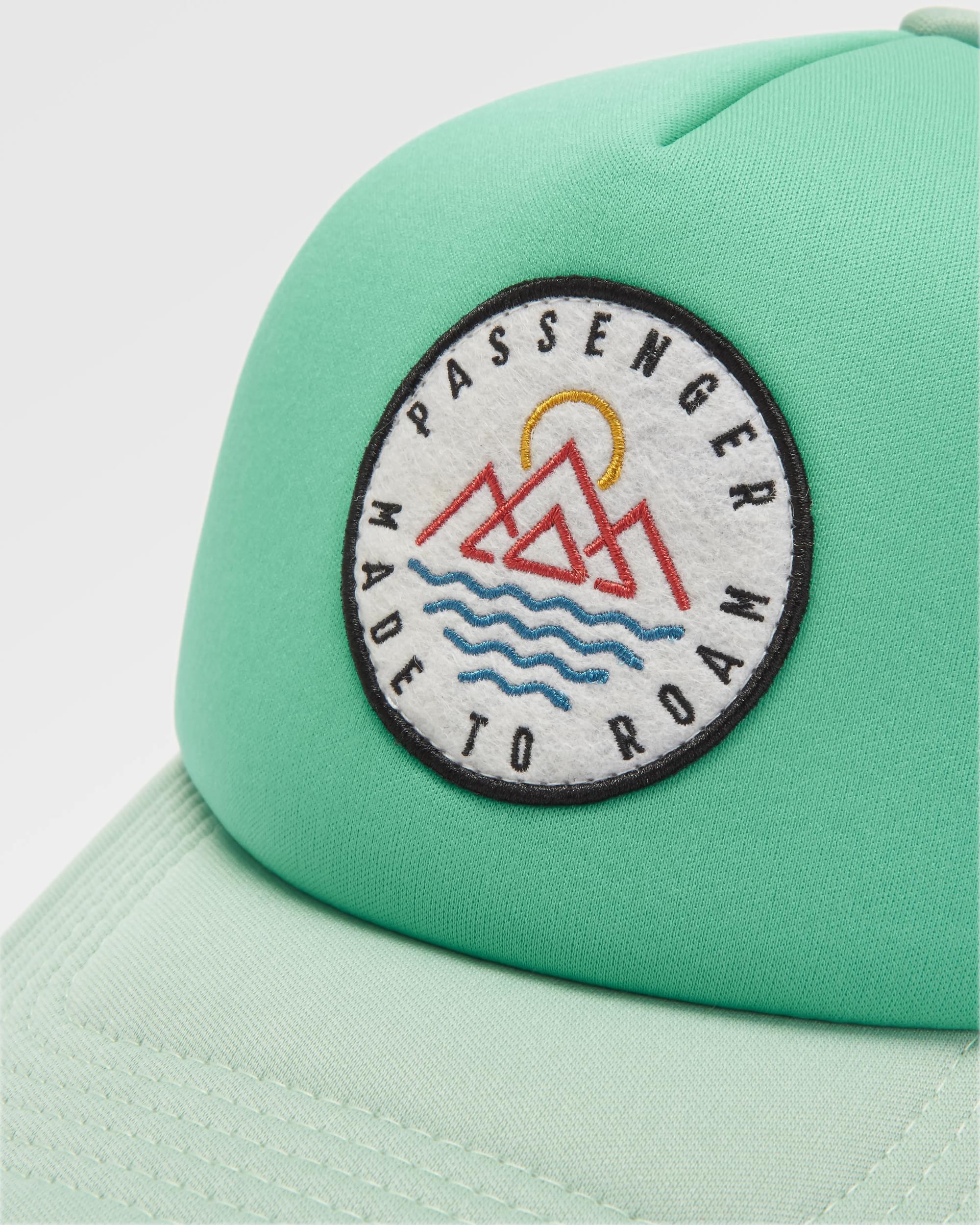 Escapism Trucker Hat - Green Fig