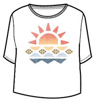 Sunray Recycled Cotton T-Shirt - White