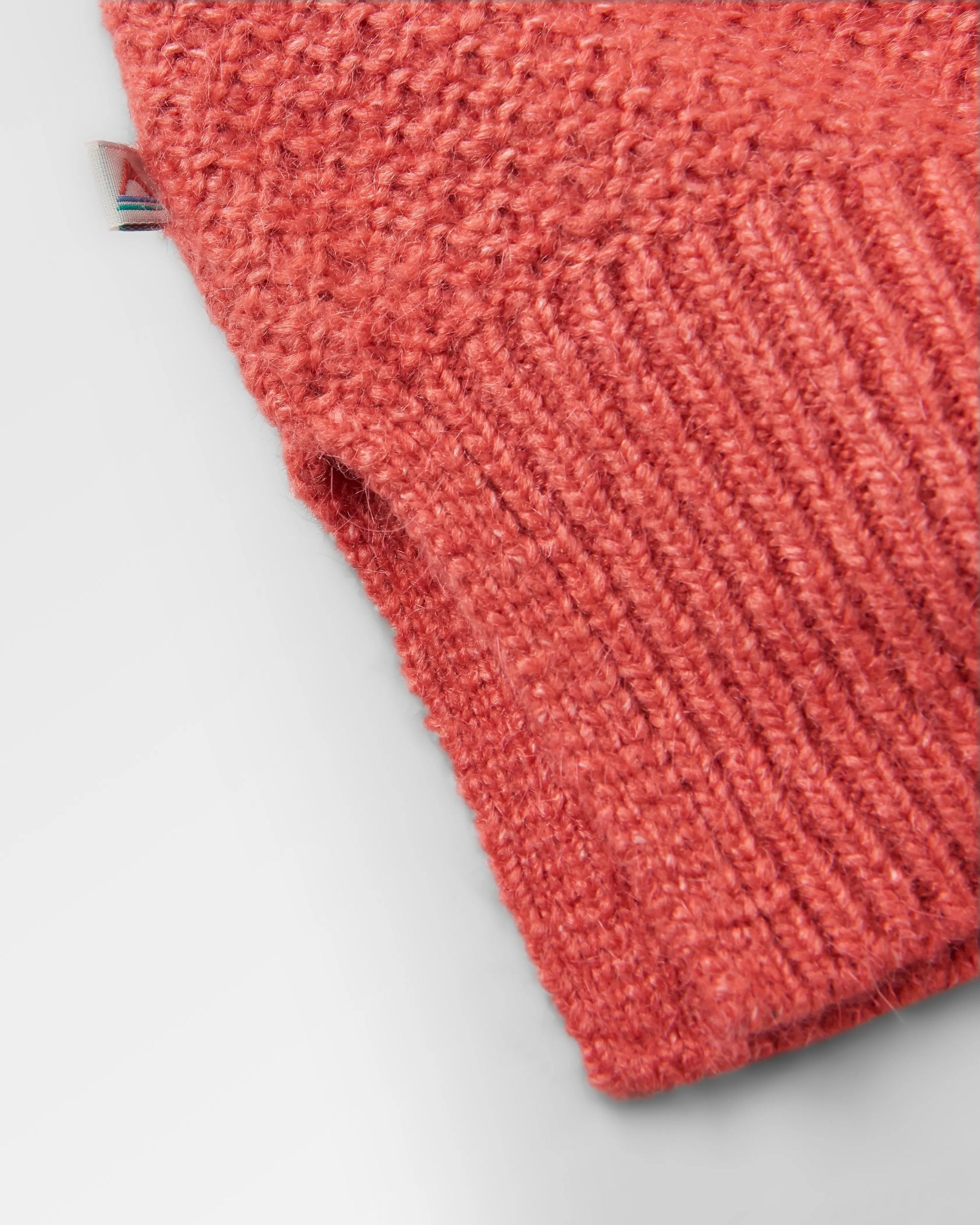 Cove Recycled Knitted Sweater - Mineral Red