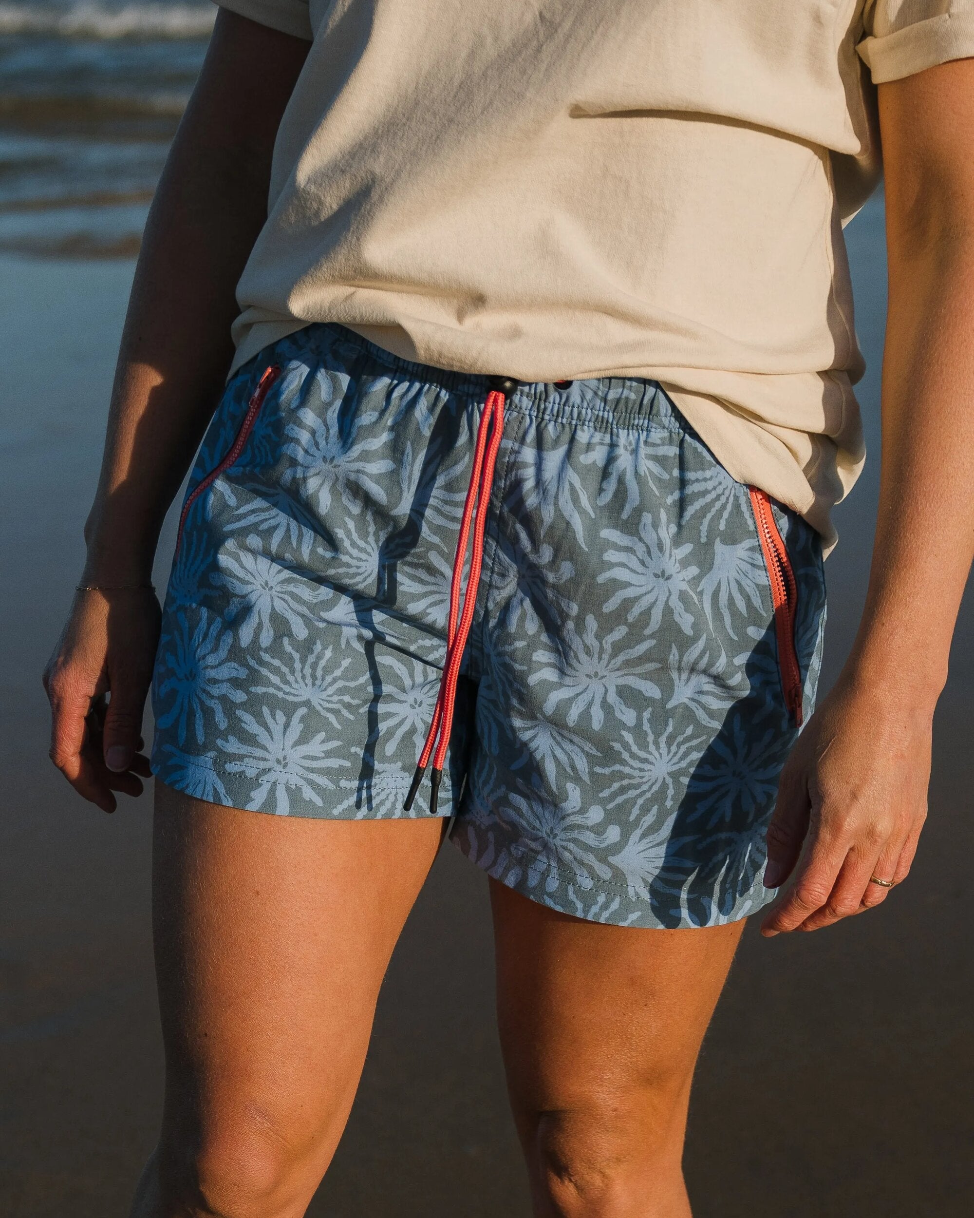 Way Out All Purpose Shorts - Seaweed Blue Steel