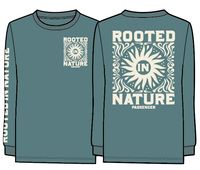 Rooted In Nature Long Sleeve T-Shirt - Blue Sea