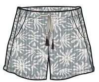 Santosa Organic Cotton Cord Shorts - Seaweed Pistachio