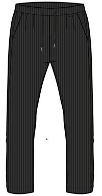 Compass Recycled Corduroy Pant - Black