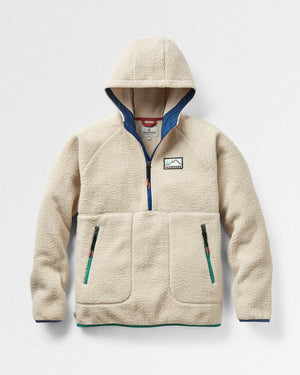 Maine 2.0 Half Zip Recycled Sherpa Fleece - Oatmeal