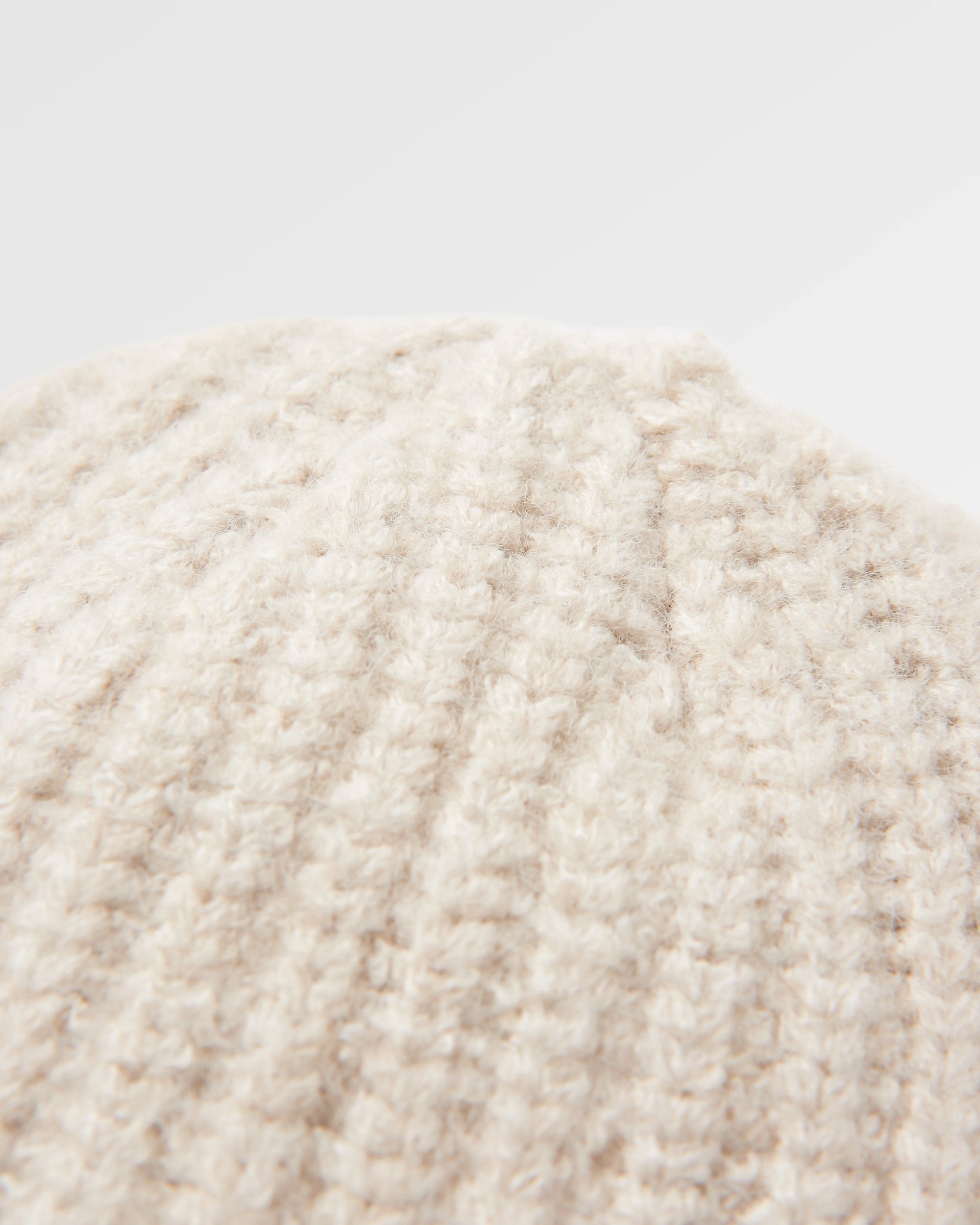 Redwood Fleece Lined Recycled Beanie - Vintage White