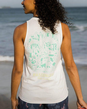 Better Outside Organic Cotton Tank Top - Marshmallow