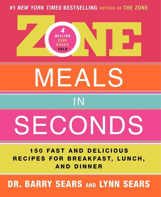 Zone Meals in Seconds (9780060989217)