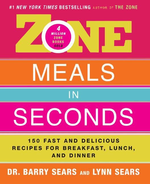 Zone Meals in Seconds (9780061758058)