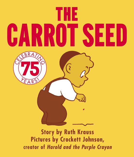 The Carrot Seed Board Book: 75th Anniversary (9780694004928)